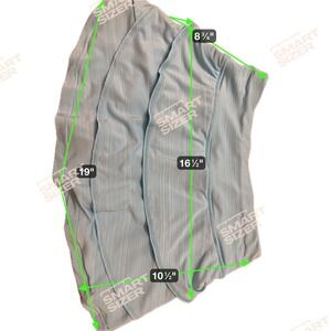 Ideology-Womens Ruffle Athletic Skort Light Blue Tennis Golf Activewear Skort